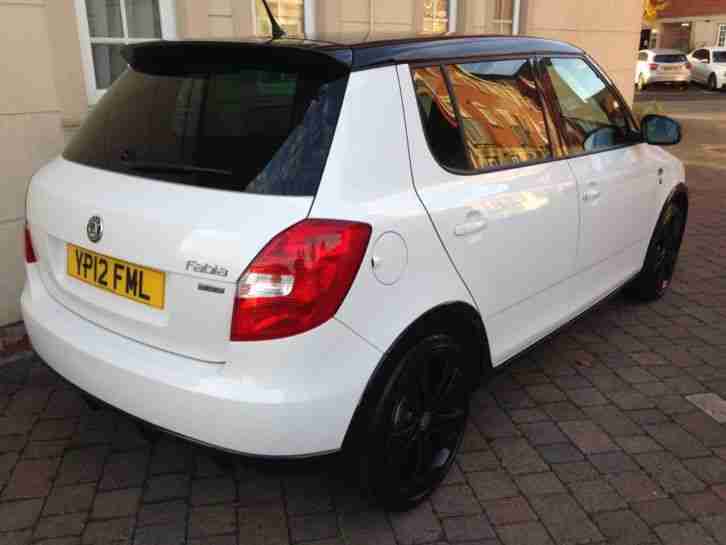 2012 12 SKODA FABIA MONTE CARLO 1.2 TSI WHITE *FULL SKODA HISTORY* 1 OWNER*