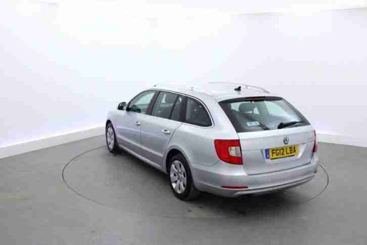 2012 12 SKODA SUPERB 1.6 ELEGANCE GREENLINE II TDI CR 5D 105 BHP DIESEL