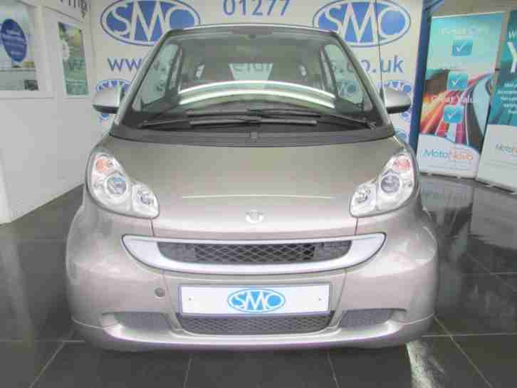 2012 12 SMART FORTWO 0.8 PASSION CDI 2D AUTO 54 BHP DIESEL