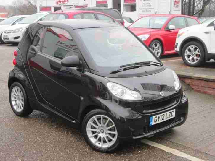 2012 12 SMART FORTWO 1.0 PASSION 2D AUTO 84 BHP