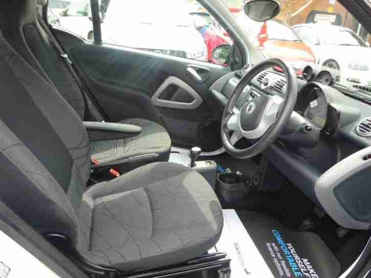 2012 12 SMART FORTWO 1.0 PASSION MHD 2D AUTO 71 BHP