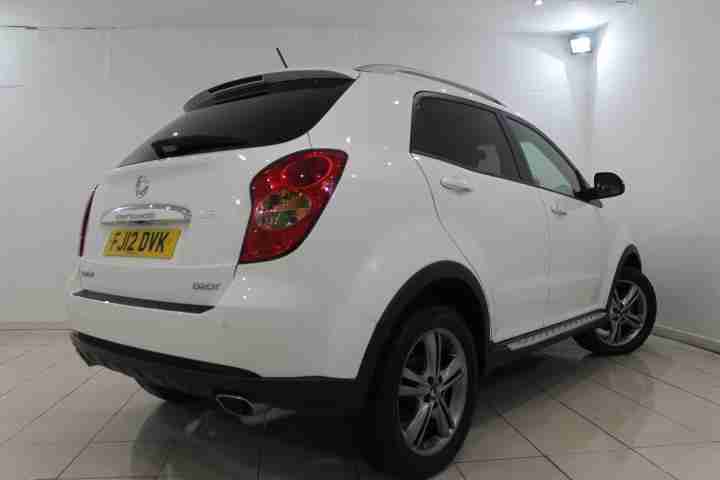 2012 12 SSANGYONG KORANDO 2.0 LIMITED EDITION 5DR 175 BHP DIESEL