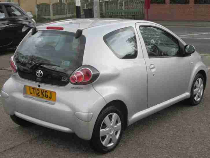 2012 12 TOYOTA AYGO 1.0 VVT-I ICE 3D 68 BHP