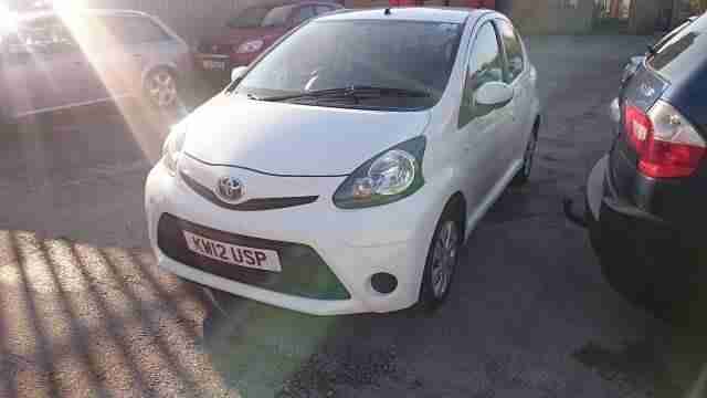 2012 12 Toyota AYGO 1.0 VVT-i Ice Half Leather 5 Door