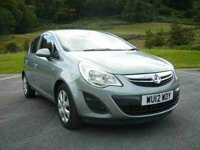 2012 12 VAUXHALL CORSA 1.2 EXCLUSIV CDTI ECOFLEX S/S 5D 73 BHP DIESEL