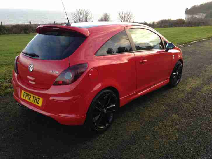 2012 (12) VAUXHALL CORSA 1.3 CDTI ECOFLEX LIMITED EDITION RED