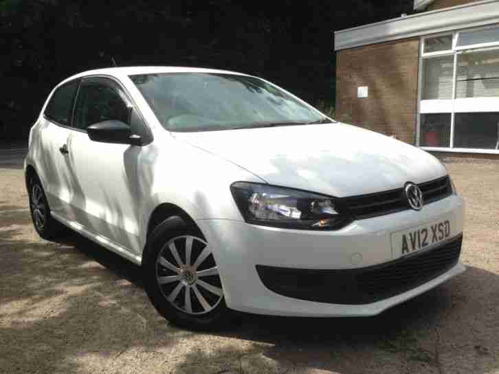 2012 12 VOLKSWAGEN POLO 1.2 S 60 3DOOR HATCHBACK 51,000 MILES FSH 2 FORMER OWNER