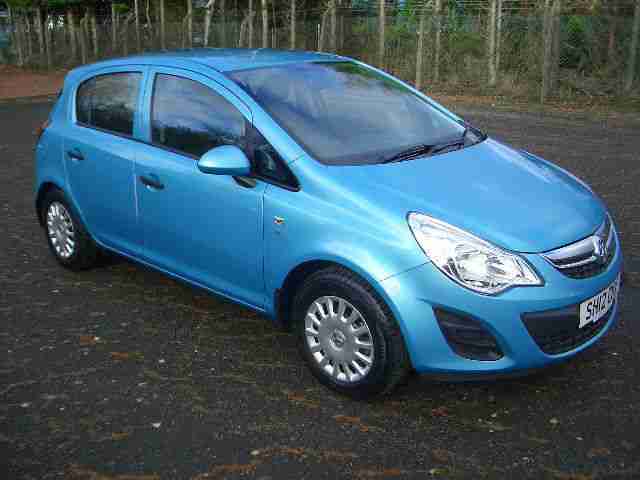 2012 12 Vauxhall Corsa 1.2i 16v 85ps S 5 Door One Owner Only 9907 Miles