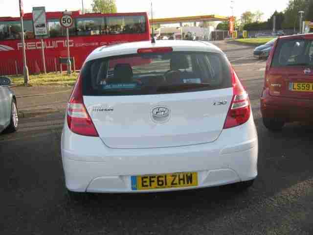 2012 61 HYUNDAI I30 1.4 COMFORT 5D 108 BHP