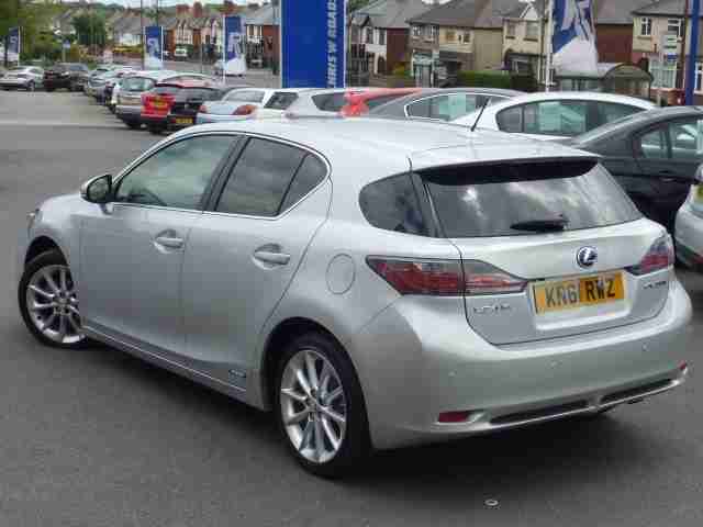 2012 61 LEXUS CT 1.8 200H SE-L PREMIER 5DR **HUGE SPECIFICATION**