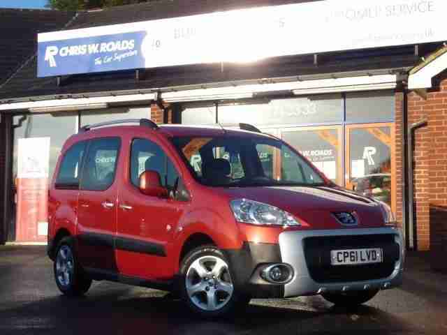 2012 61 PEUGEOT PARTNER 1.6 HDI TEPEE OUTDOOR 5DR MPV DIESEL