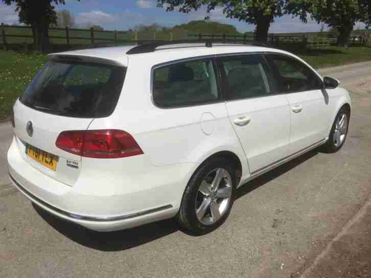 2012 61 VOLKSWAGEN PASSAT 2.0 SE BLUEMOTION TECH WHITE