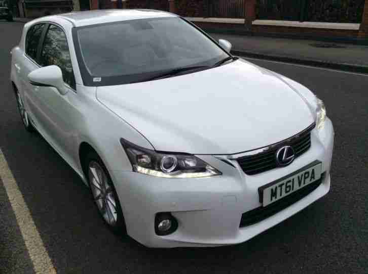 2012(61Reg) LEXUS CT200H SE-L Auto Hybrid, Sat Nav, Leather,0 Road Tax, FLSH