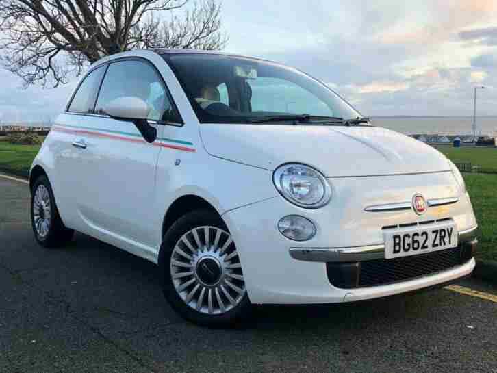 2012 62 FIAT 500 1.2 C LOUNGE DUALOGIC 3D