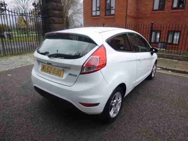 2012 62 FORD FIESTA 1.2 ZETEC 3D 81 BHP