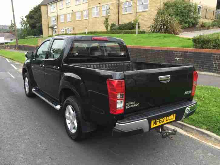 2012 62 ISUZU D-MAX YUKON 2.5TDI AUTOMATIC 4X4 NEW SHAPE HPI CLEAR