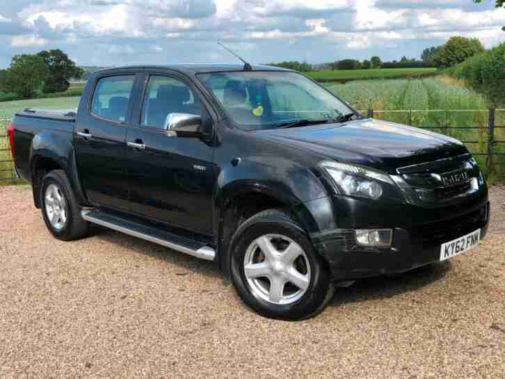 2012 62 Isuzu D Max 2.5TD Yukon Double Cab Pick Up Black 2 Owner 125,000 Miles