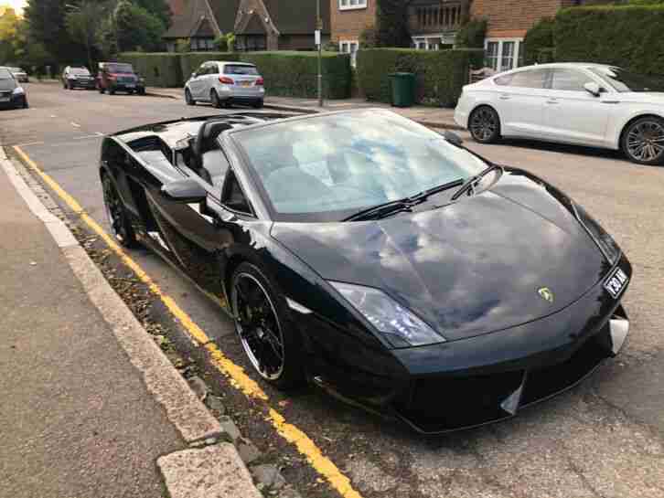 2012 (62) GALLARDO SPYDER BLACK