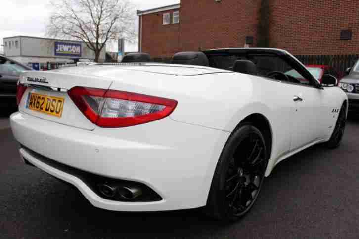 2012 62 MASERATI GRANTURISMO 4.7 GRANCABRIO 2D AUTO 434 BHP