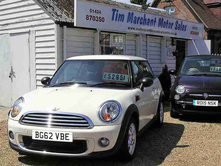 2012 (62) Mini 1.6 One Hatchback 63000 miles FSH