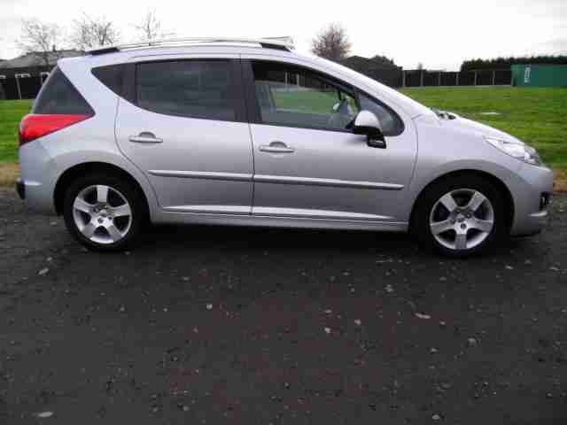 2012 62 PEUGEOT 207 SW 1.6HDi 92 DIESEL ESTATE Allure