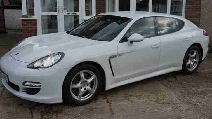 2012 / 62 PORSCHE PANAMERA D V6 TIPTRONIC WHITE 47k miles FPSH