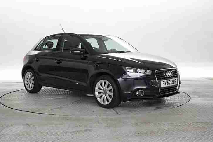 2012 (62 Reg) Audi A1 1.6 TDi 105 Sport Sportback Black 5 STANDARD DIESEL MANUAL