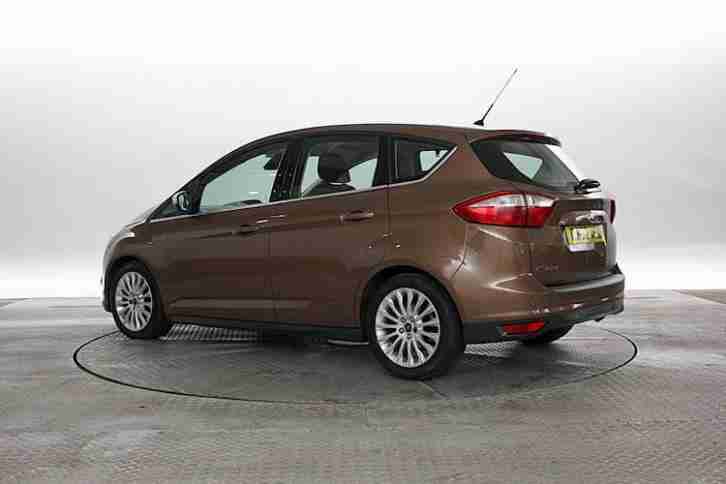 2012 (62 Reg) Ford C-Max 2.0 TDCi 140 Titanium Powershift Met Brown MPV DIESEL A