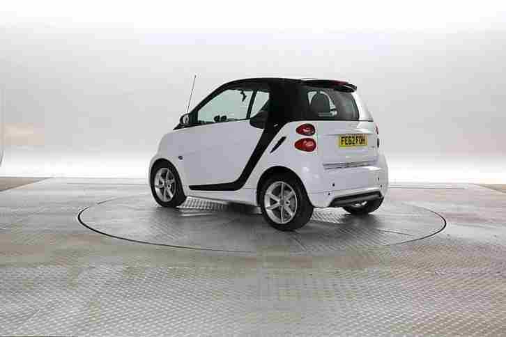 2012 (62 Reg) Smart Fortwo 1.0 Pulse Crystal White COUPE PETROL AUTOMATIC