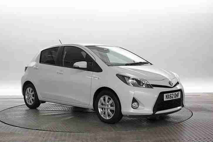 2012 (62 Reg) Toyota Yaris 1.5 T4 Hybrid Met White 5 STANDARD ELECTRICITY AUTOMA