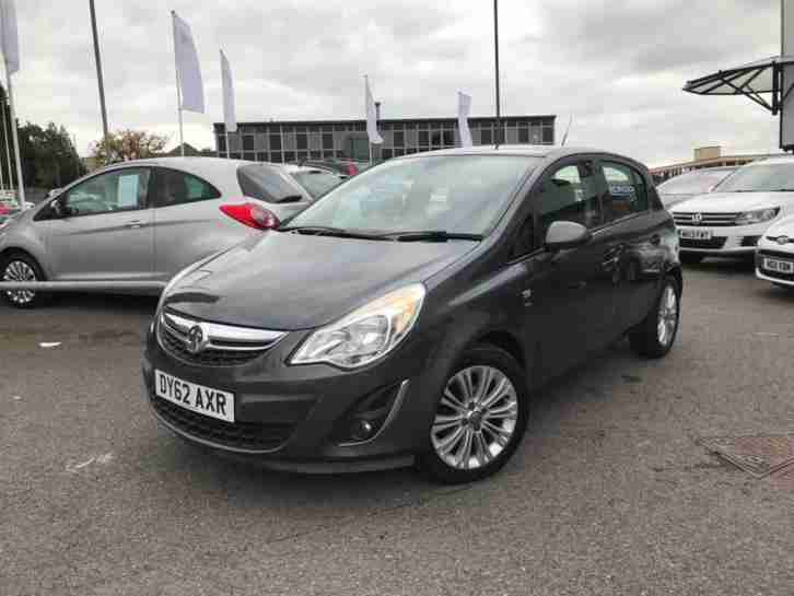 2012 62 VAUXHALL CORSA 1.4 SE 5DR 98 BHP GREY METALLIC 50K