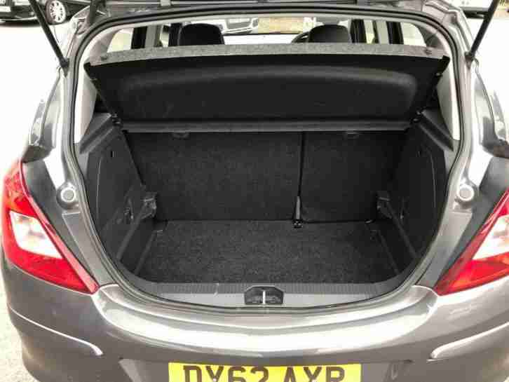 2012 62 VAUXHALL CORSA 1.4 SE 5DR 98 BHP GREY METALLIC 50K