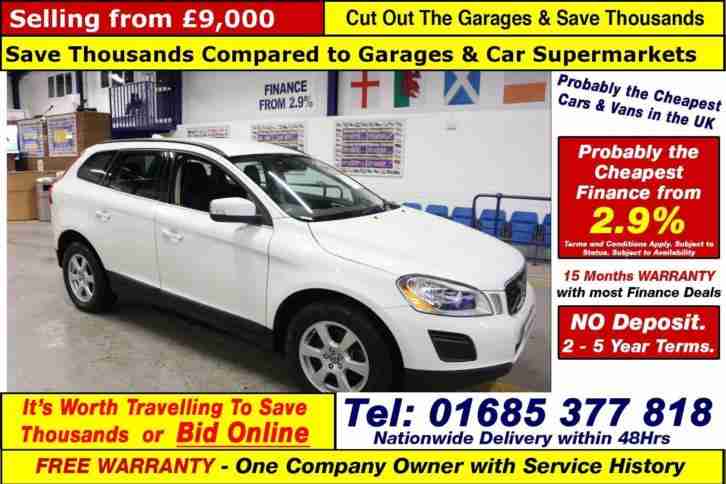 2012 62 VOLVO XC60 SE 2.4 D4 AWD 4X4 (GUIDE PRICE)