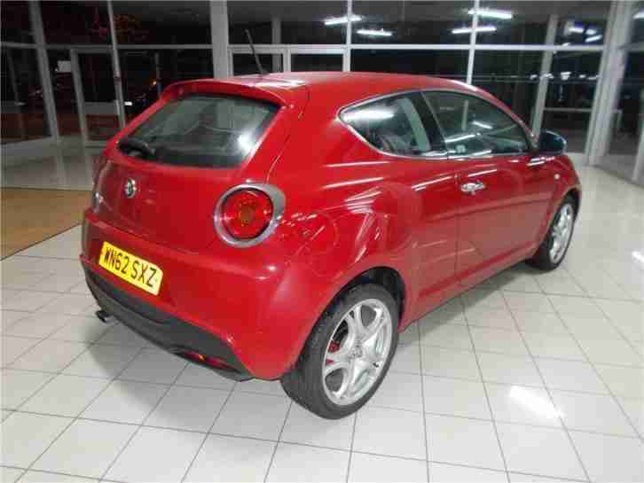 2012 ALFA ROMEO MITO ALFA ROMEO MITO 1.4 16V 105 Distinctive 3dr Petrol