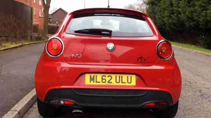 2012 Alfa Romeo MiTo 1.4 16V 105 Distinctive 3dr Manual Petrol Hatchback