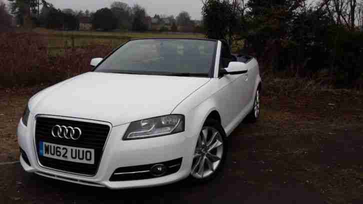 2012 Audi A3 1.6 TDI Sport 2dr 2 door Convertible