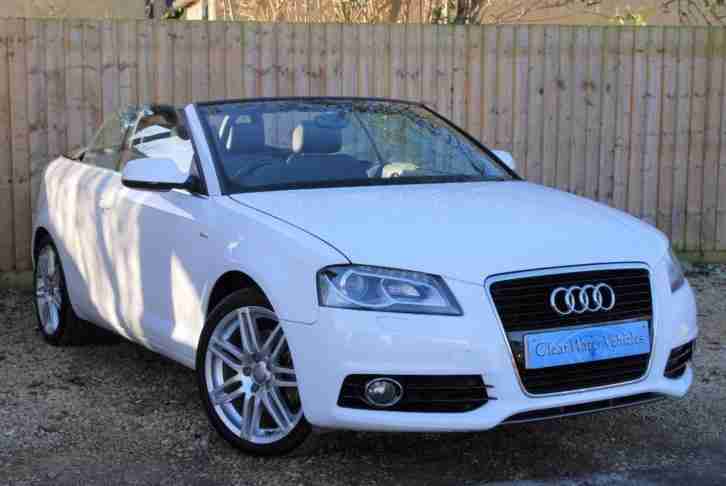 2012 Audi A3 Cabriolet 2.0 TFSI S Line S Tronic 2dr