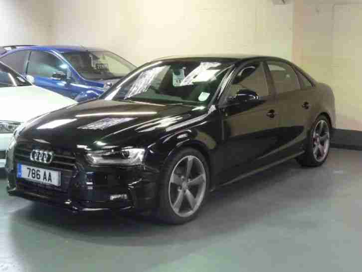 2012 A4 2.0 TDI Black Edition 4dr