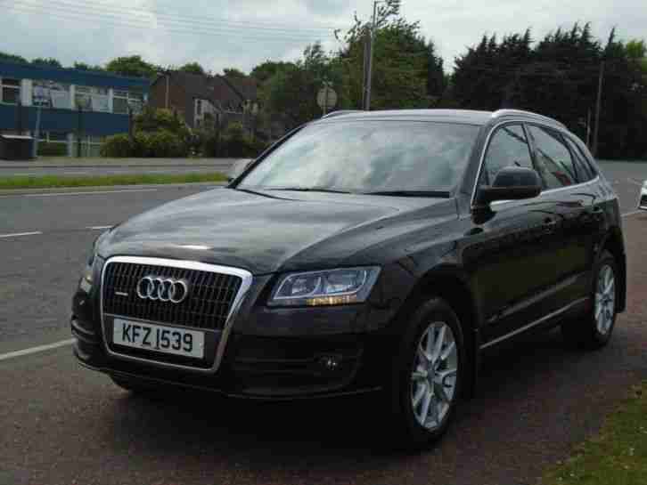 2012 Audi Q5 2.0 TDI Quattro SE 5dr [Start Stop] Diesel Black Manual