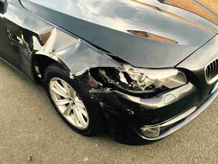 2012 BMW 5 SERIES 520d F10 DYNAMICS DAMAGED SALVAGE STARTS DRIVES VERY EASY FIX