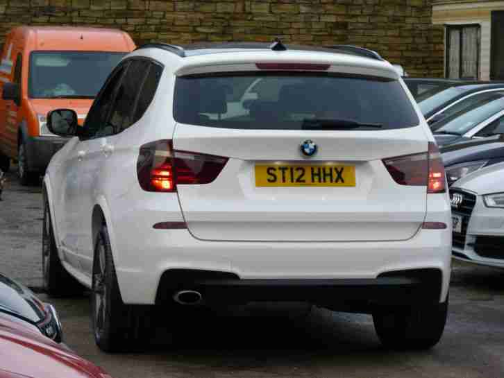 2012 BMW X3 XDRIVE 2.0 DIESEL M SPORT WHITE 4X4 DAMAGED REPAIRED 2015 NEWSHAPE