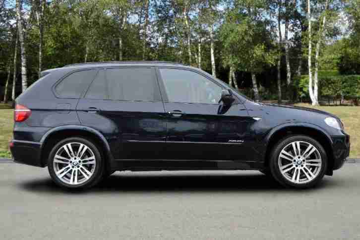 2012 BMW X5 3.0TD xDrive40d M Sport Diesel black Automatic