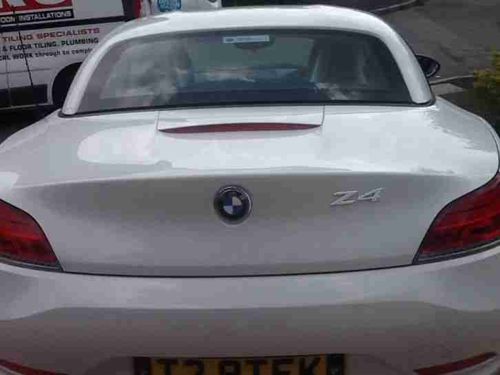 2012 BMW Z4 2.0 sDrive White Convertible