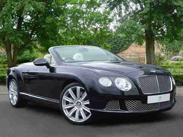 2012 Bentley Continental GTC Petrol black Automatic