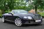 2012 Continental GTC Petrol black