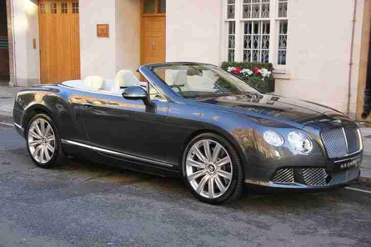 2012 Bentley Continental GTC W12 Petrol Grey Automatic