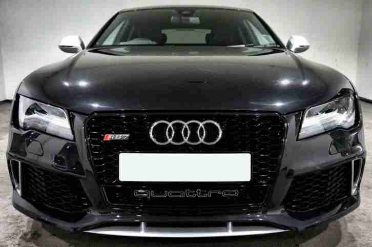 2012 Black Audi A7 3.0TDI Sportback S Tronic S Line Quattro - RS7 CONVERSION