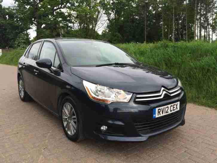 2012 CITROEN C4 VTR+ E HDI S A BLUE automatic low milage diesel