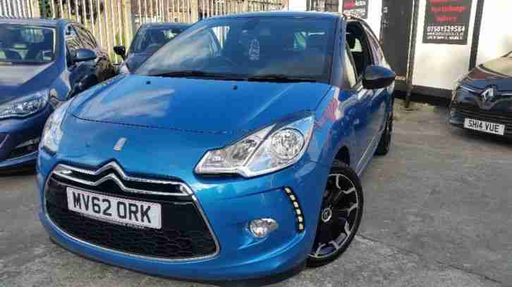 2012 CITROEN DS3 DSTYLE + BLUE *** DAMAGED REPAIRED *** BARGAIN