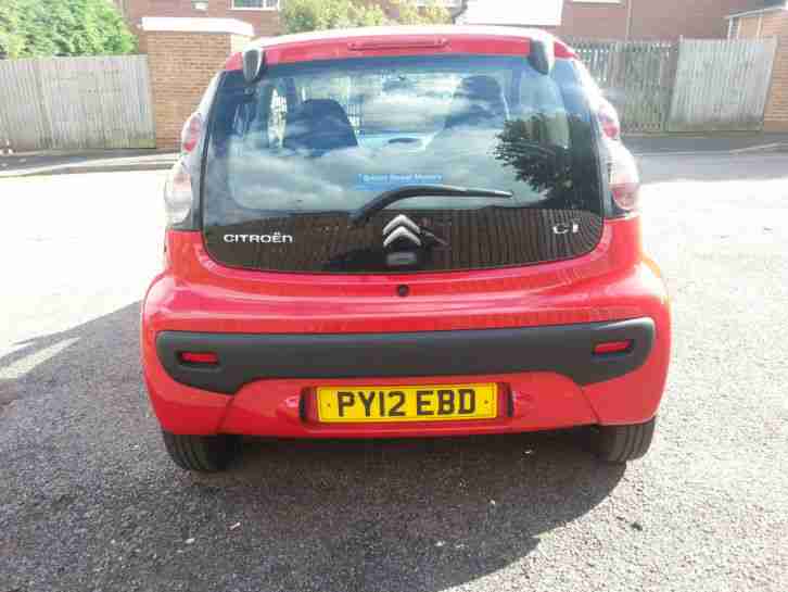 2012 Citroen C1 1.0 i VTR 3dr new shape